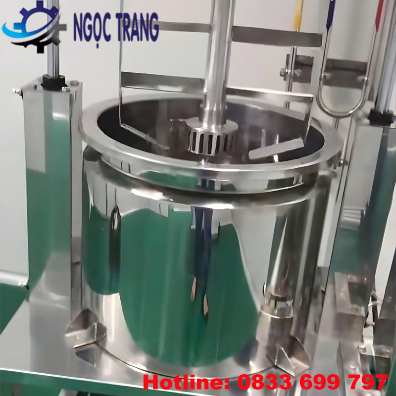 Bồn khuấy nhũ hóa mỹ phẩm