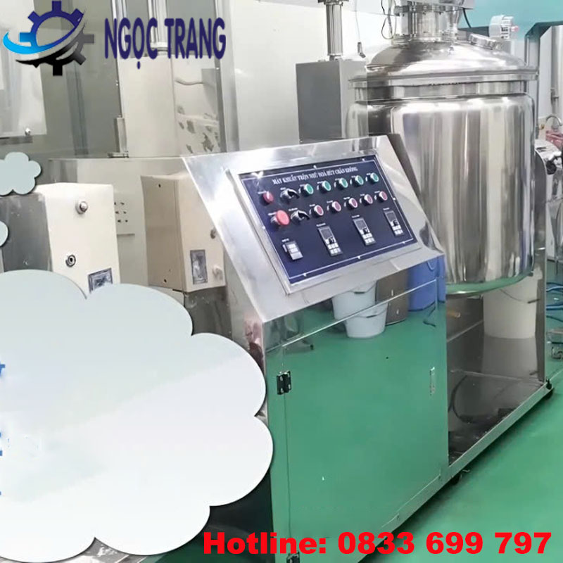 Bồn khuấy nhũ hóa mỹ phẩm