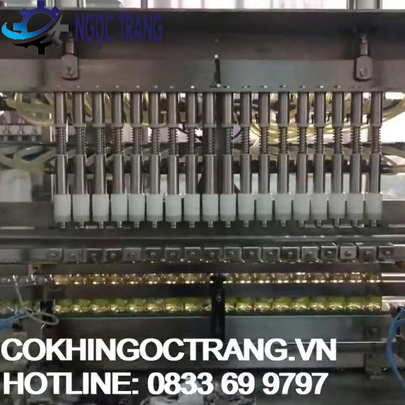 Dây chuyền chiết rót dầu ăn