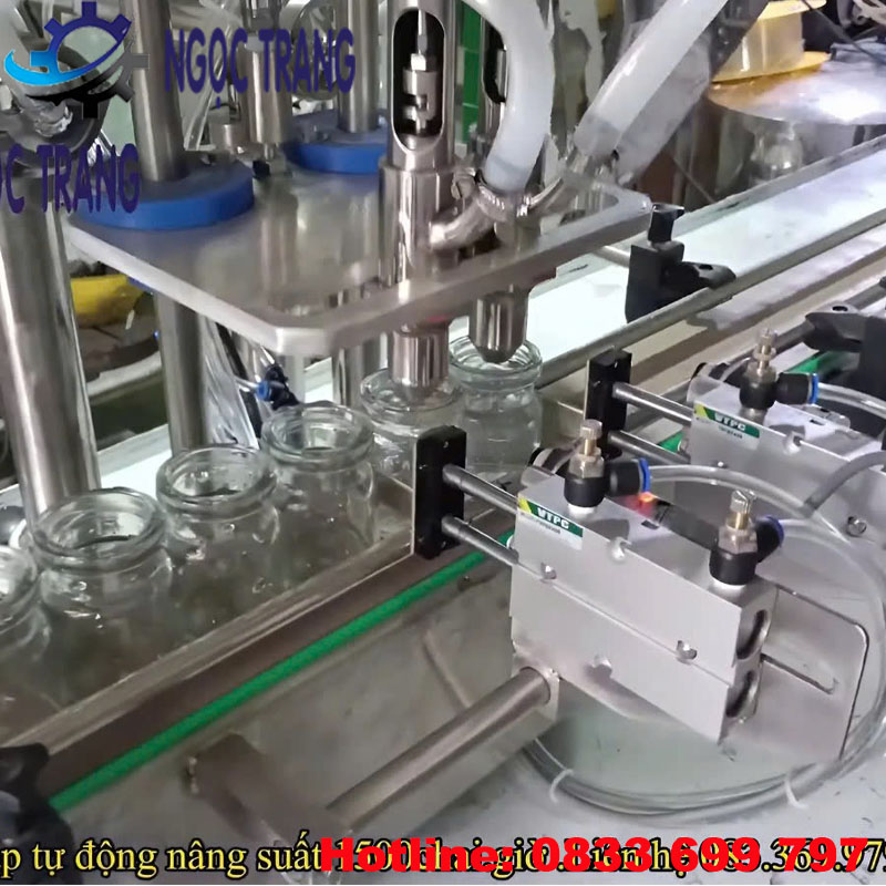 Dây chuyền chiết rót nước yến