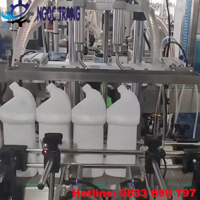 Dây chuyền chiết rót nước tẩy rửa bồn cầu