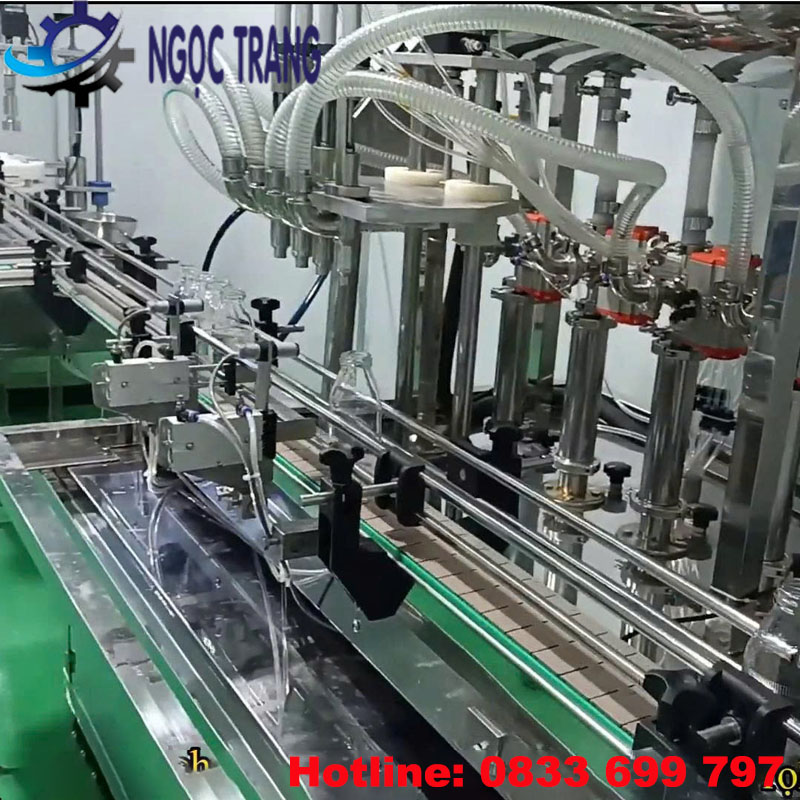 Dây chuyền chiết rót yến sào