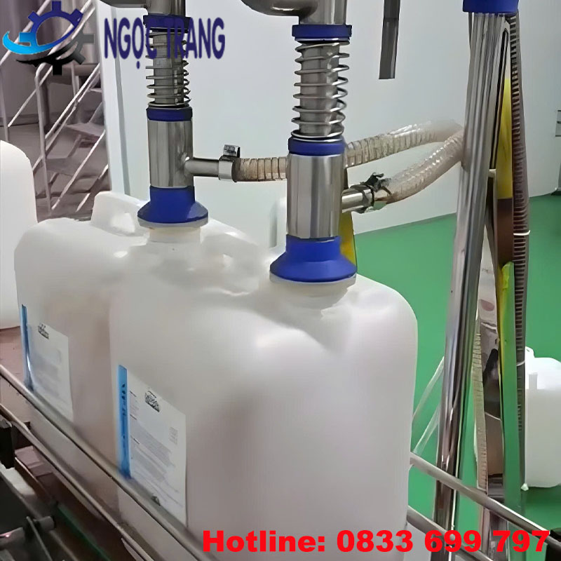 Dây chuyền chiết rót can 20l