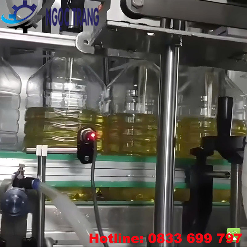 Dây chuyền chiết rót dầu ăn