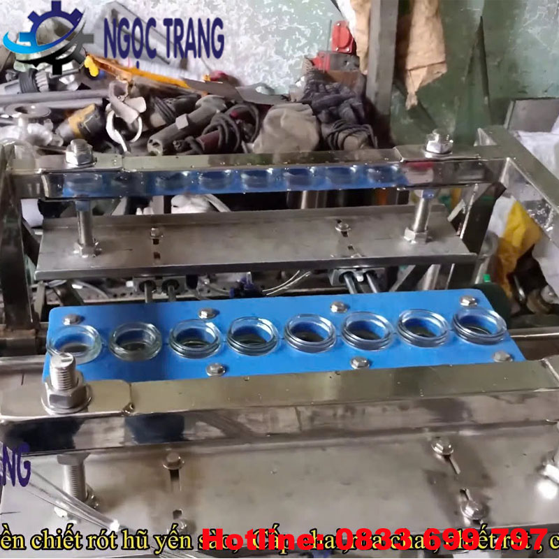 Dây chuyền chiết rót yến sào