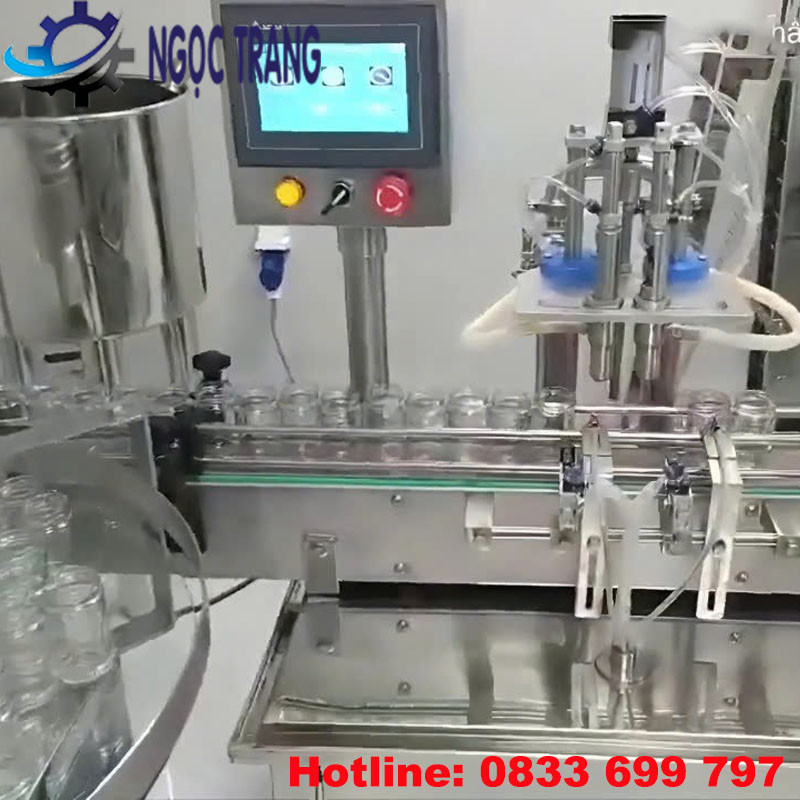 Dây chuyền chiết rót nước yến