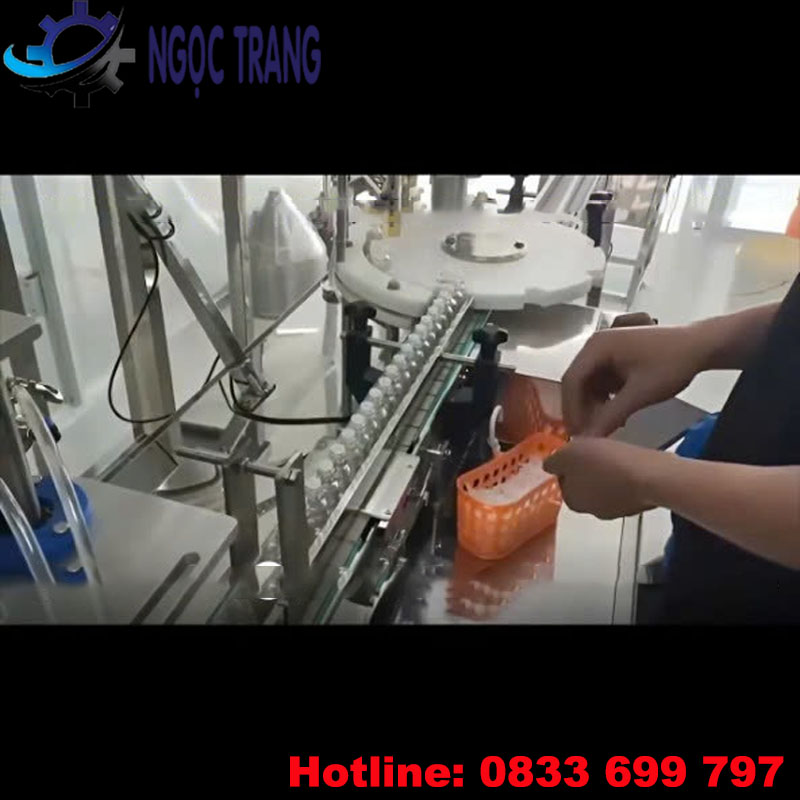 Dây chuyền chiết rót tinh dầu