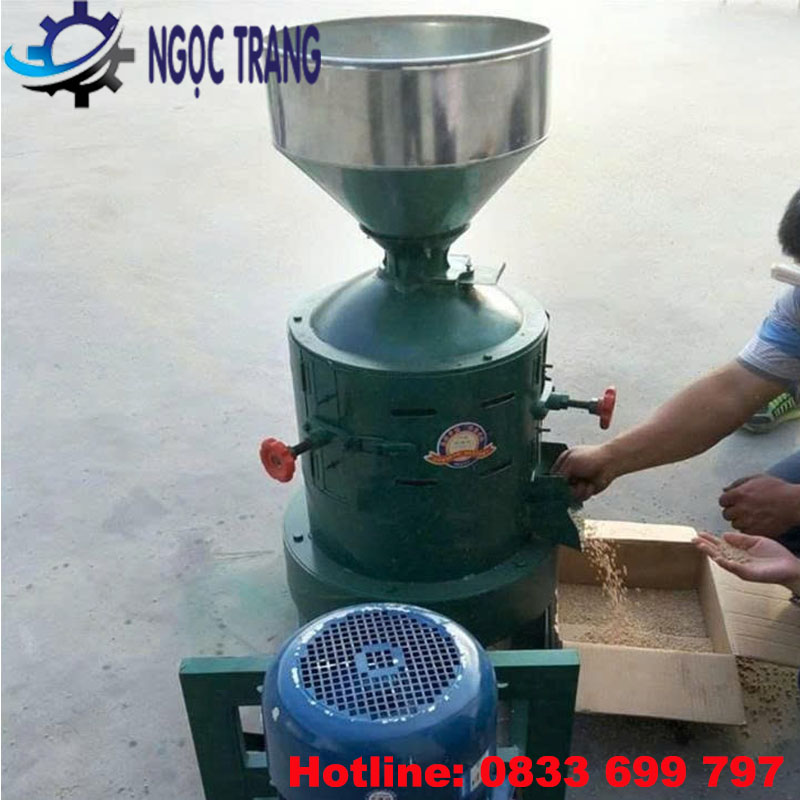 Máy tách vỏ đậu xanh