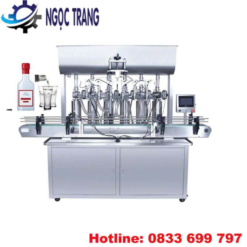 Máy chiết rót 6 vòi