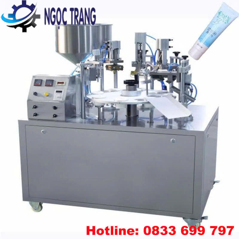 Máy chiết rót hàn đáy tuýp