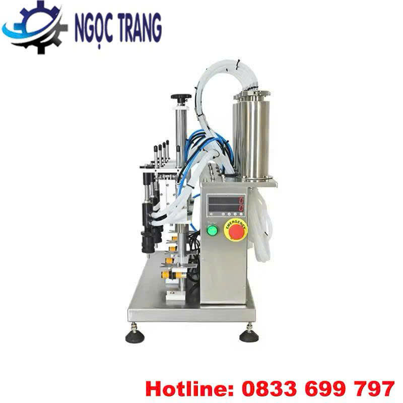 Máy chiết rót bán tự động