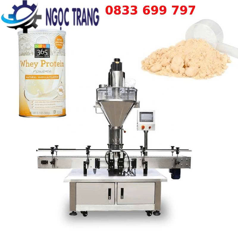 Máy chiết rót bột khô