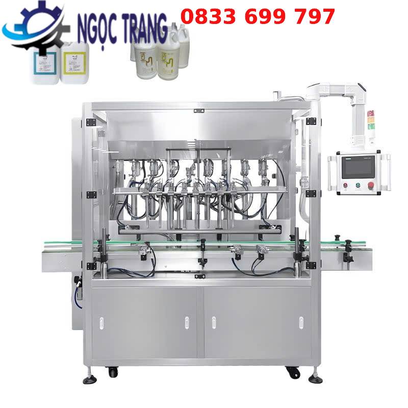 Máy chiết rót 8 vòi
