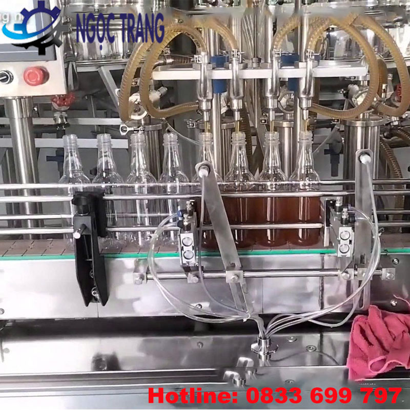 Máy chiết rót mật ong