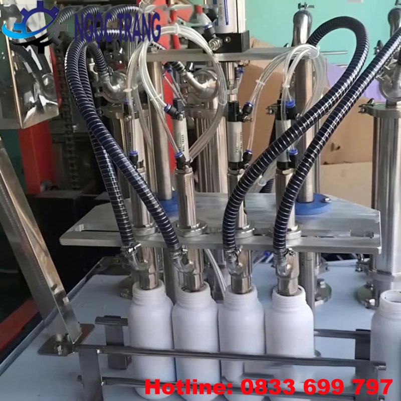 Máy chiết rót bán tự động