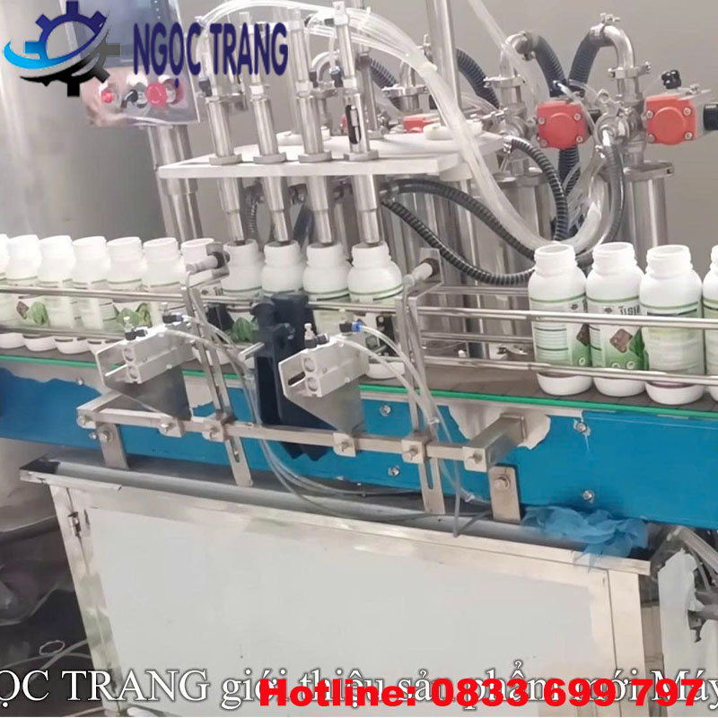 Máy chiết rót phân bón
