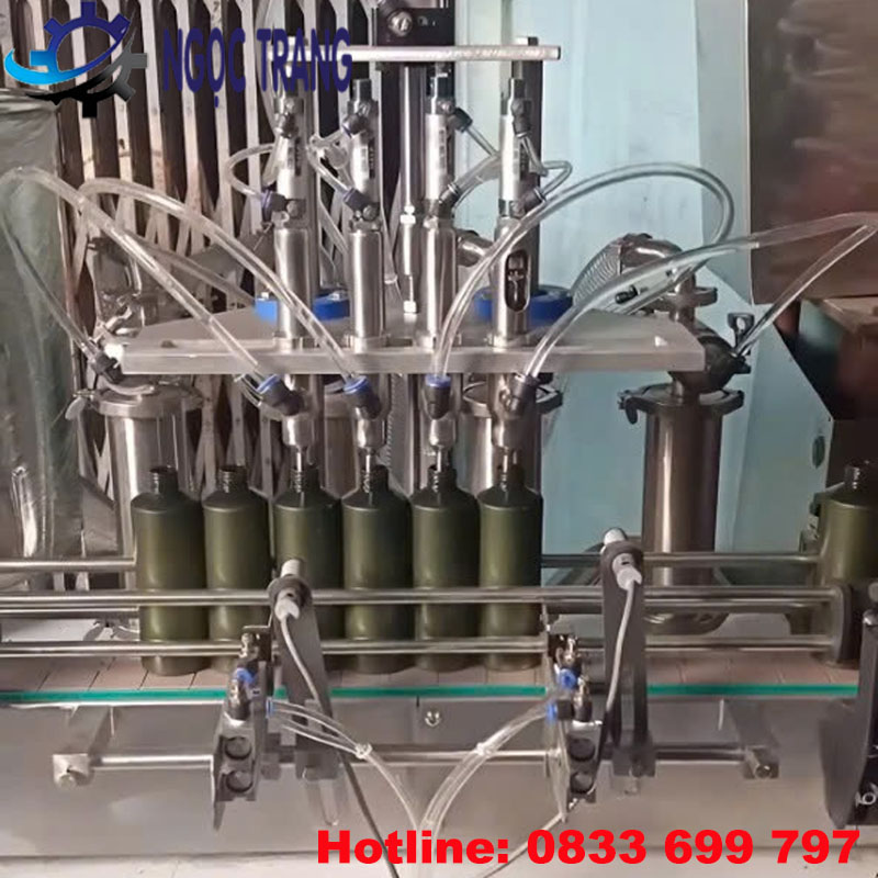 Máy chiết rót 4 vòi