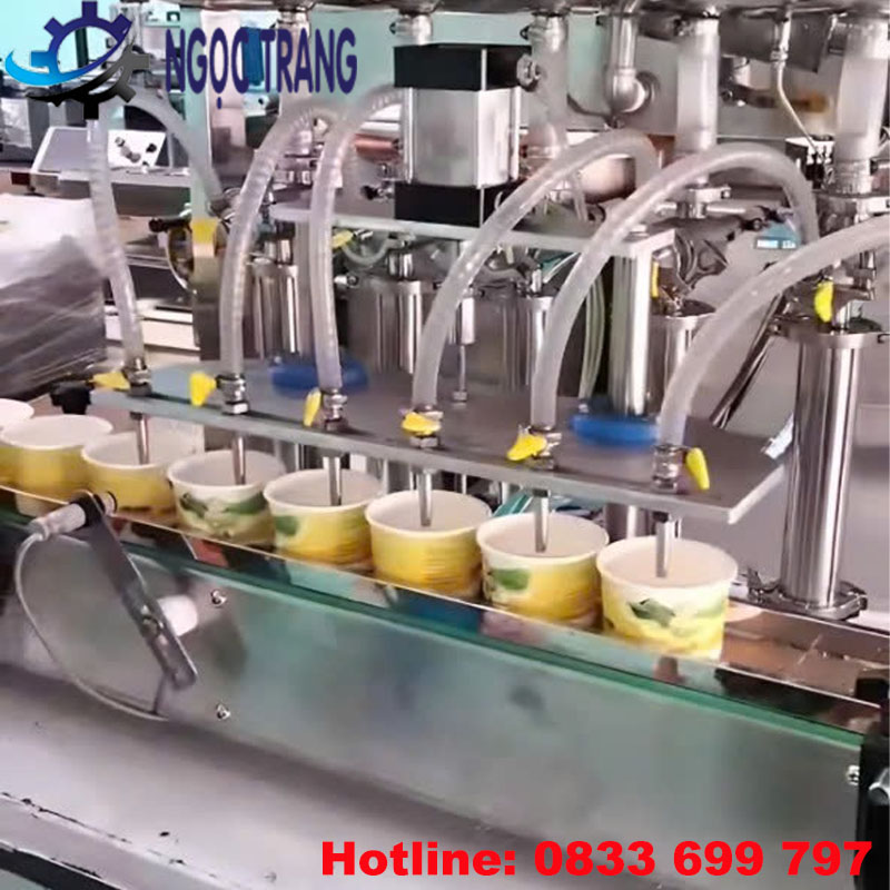 Máy chiết rót 6 vòi