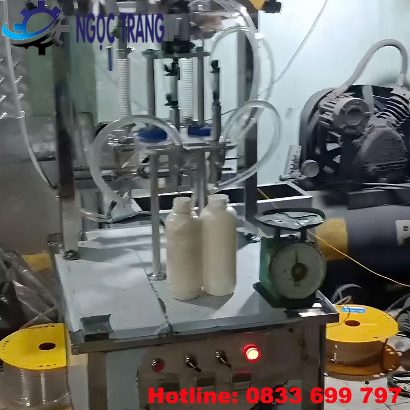 Máy chiết rót 2 vòi