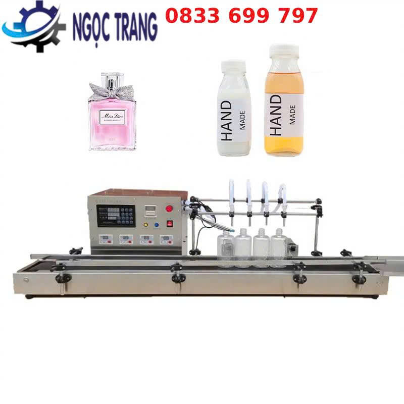 Máy chiết rót bán tự động