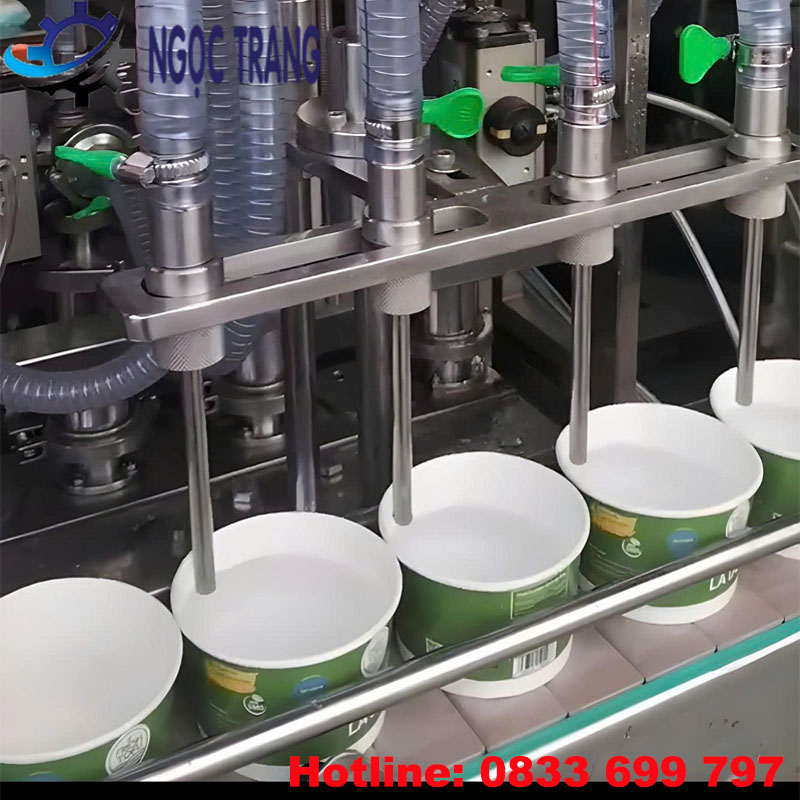 Máy chiết rót 4 vòi