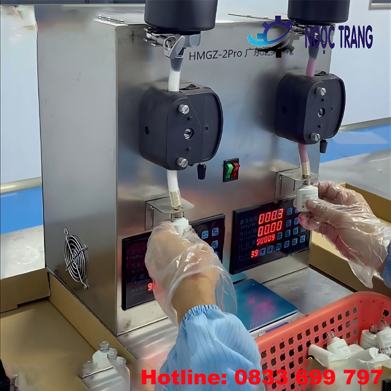 Máy chiết rót 2 vòi
