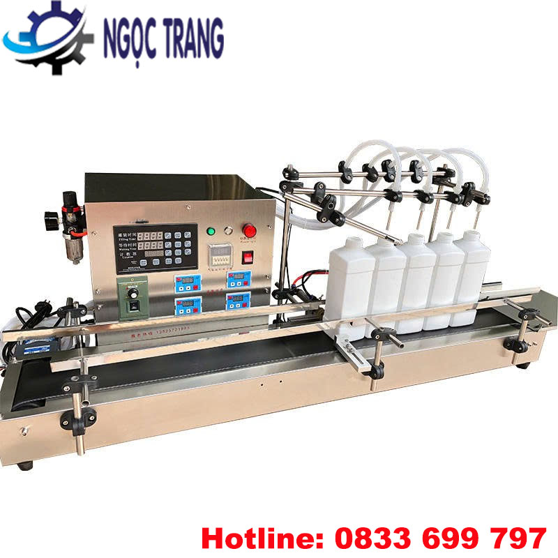 Máy chiết rót 4 vòi