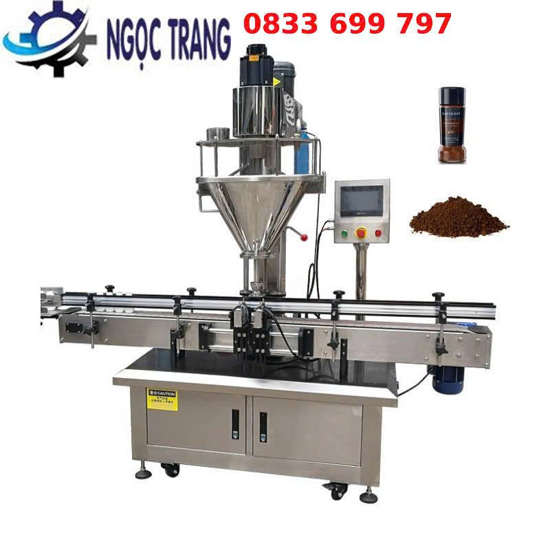 Máy chiết rót bột