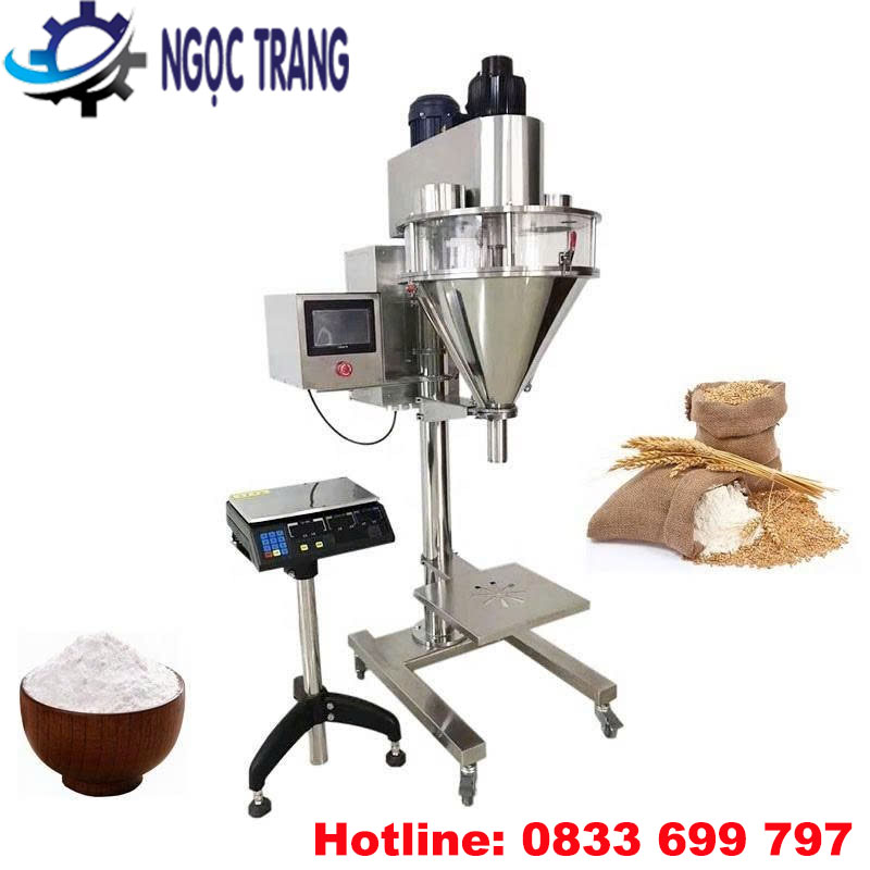 Máy chiết rót dạng bột
