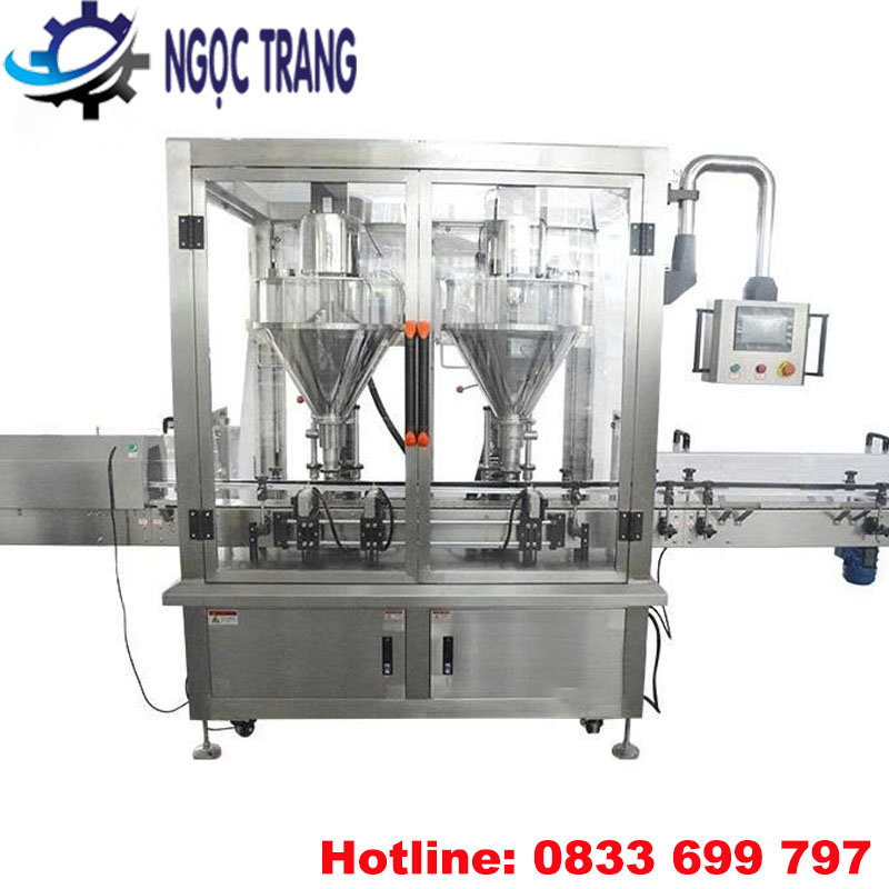 Máy chiết rót bột