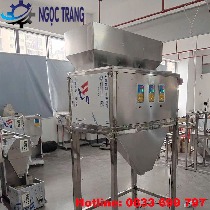 Máy chiết rót cân định lượng