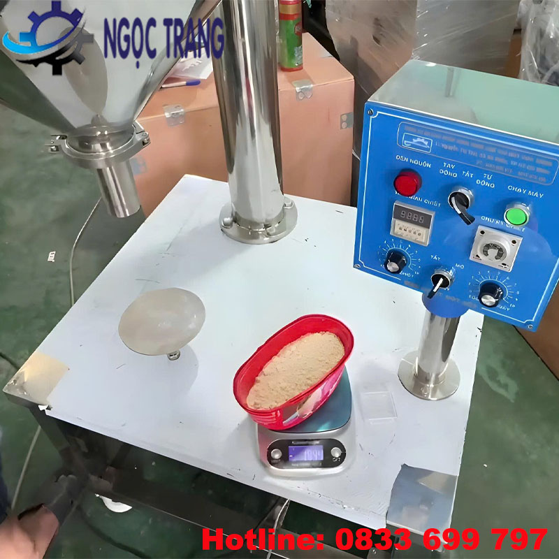 Máy chiết rót dạng bột