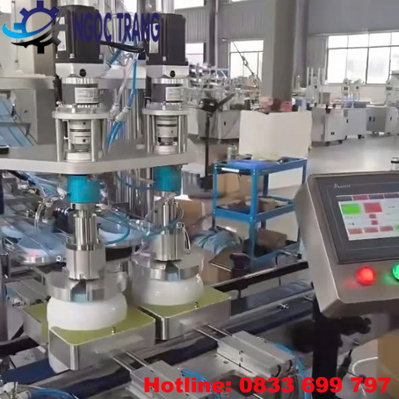 Máy chiết rót bột khô