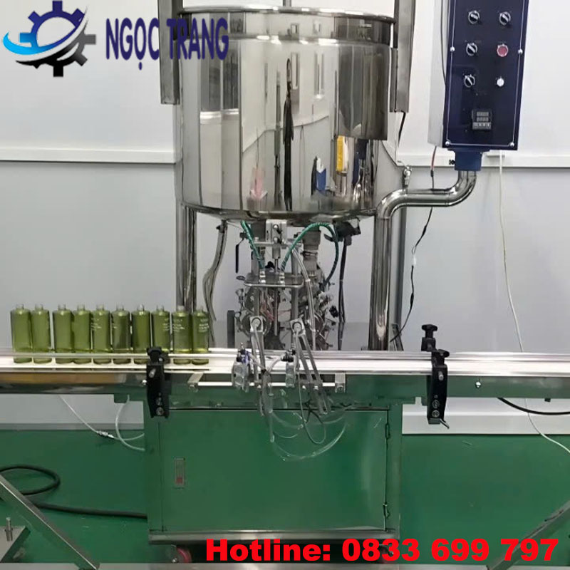 Máy chiết rót 2 vòi