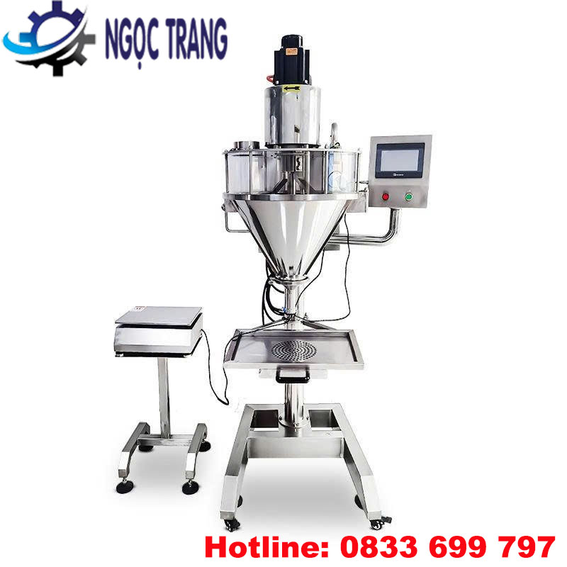 Máy chiết rót bột