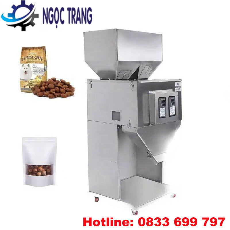 Máy chiết rót bột cân định lượng