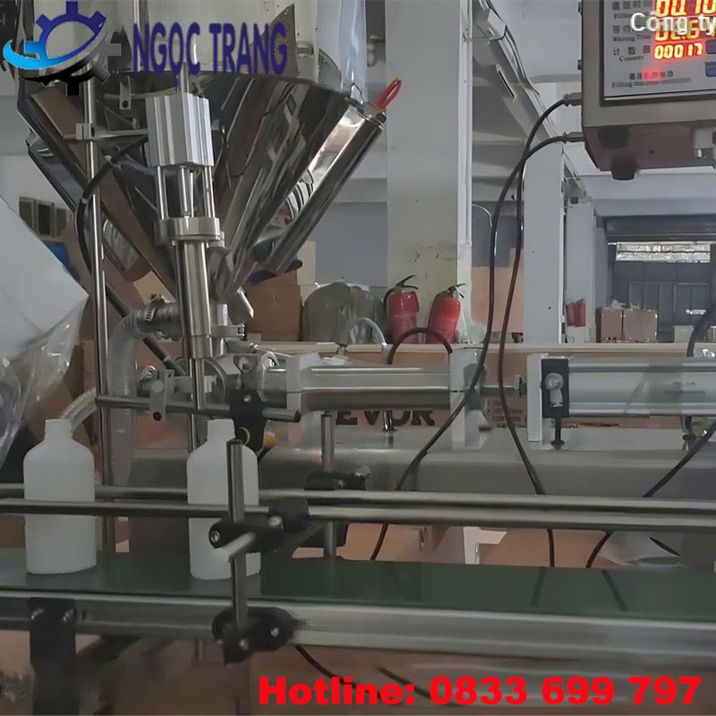 Máy chiết rót kem