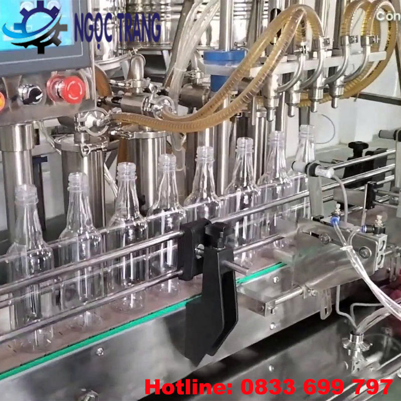 Máy chiết rót 4 vòi