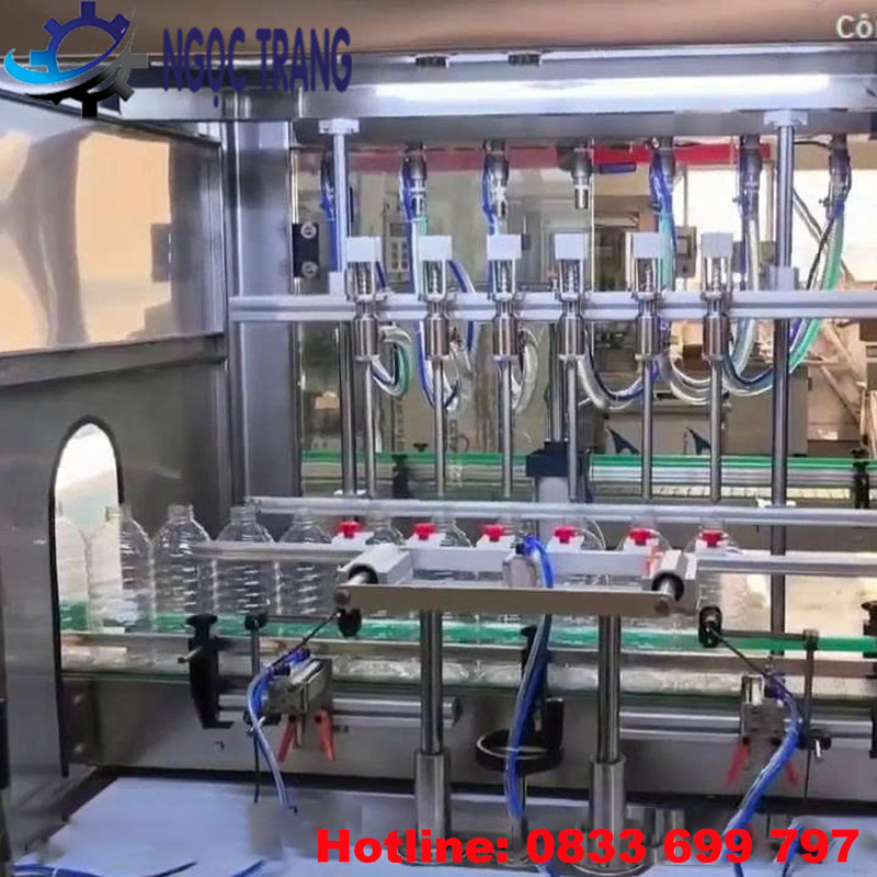 Máy chiết rót nước tương