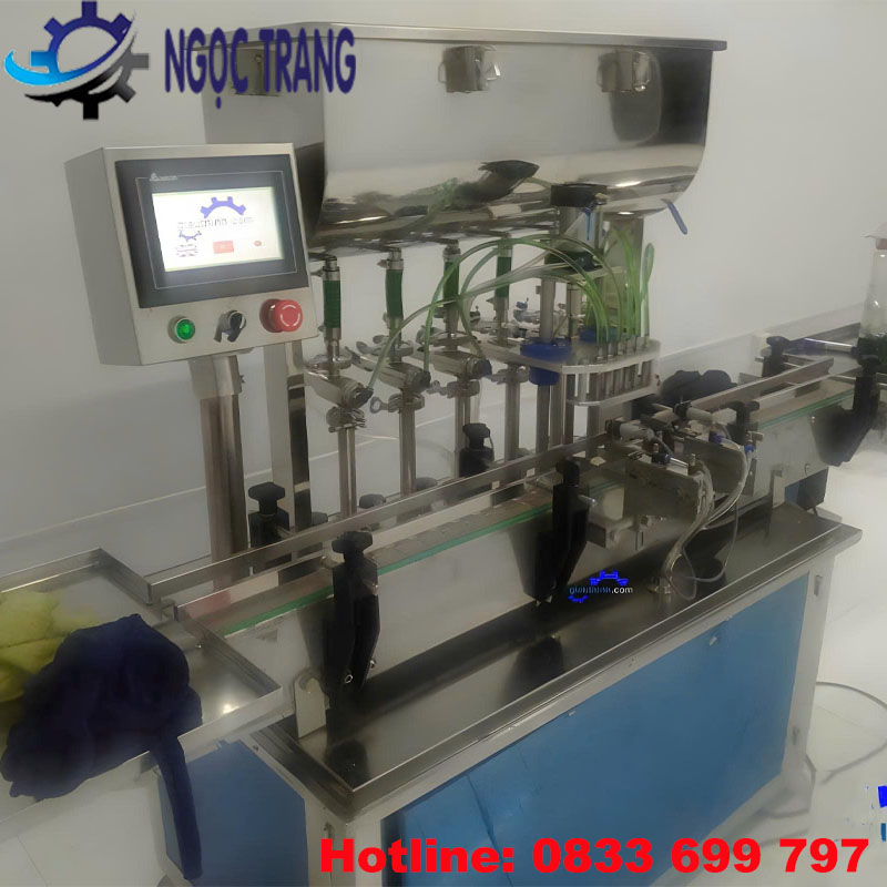 Máy chiết rót dầu gió