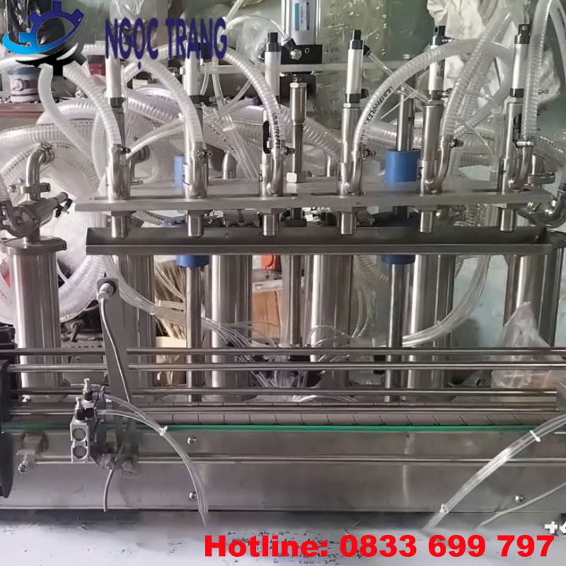 Máy chiết rót 6 vòi