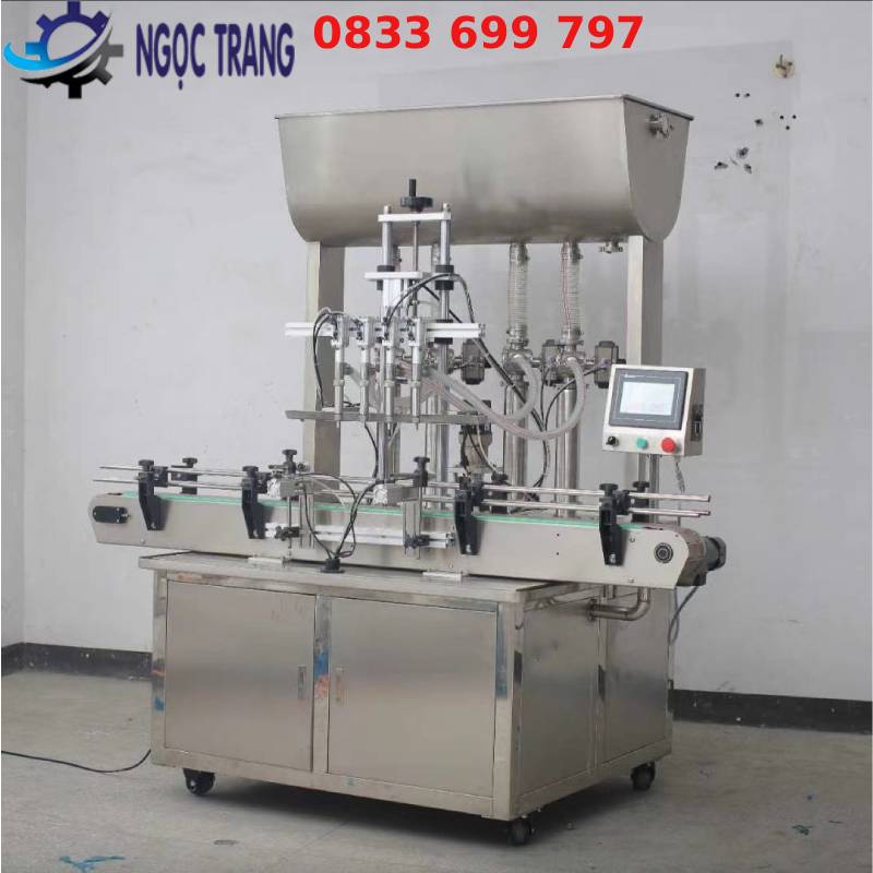 Máy chiết rót 4 vòi