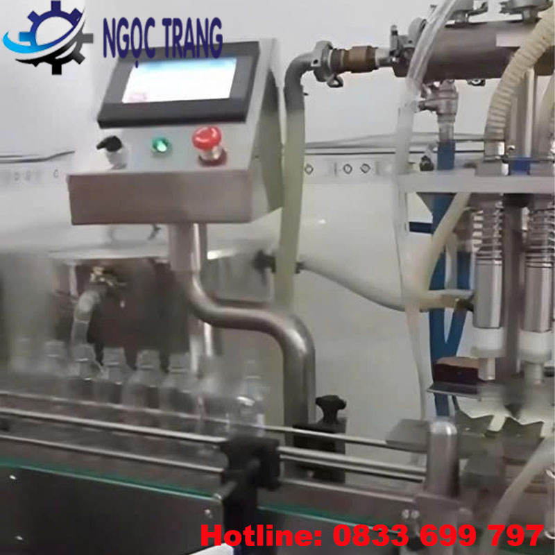 Máy chiết rót 6 vòi