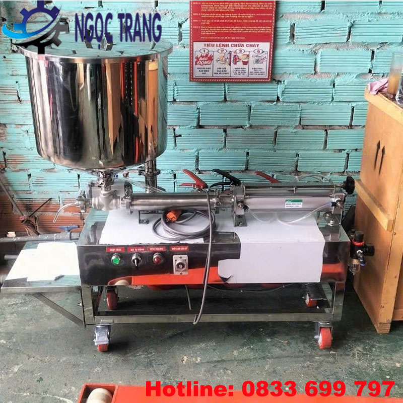 Máy chiết rót bán tự động