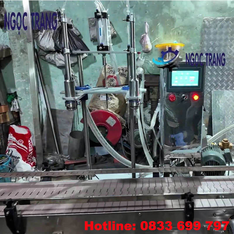 Máy chiết rót bơm bánh răng