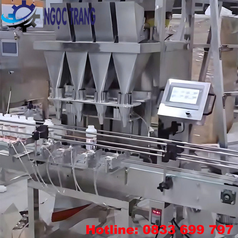 Máy chiết rót dạng bột