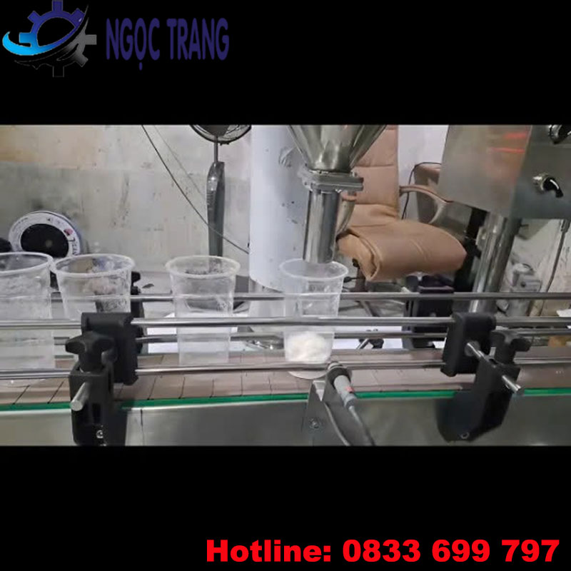 Máy chiết rót dạng bột 