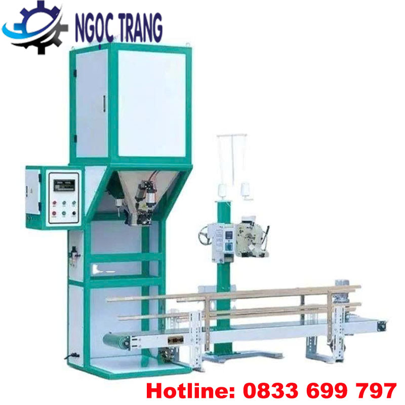 Máy chiết rót đóng gói bao gạo