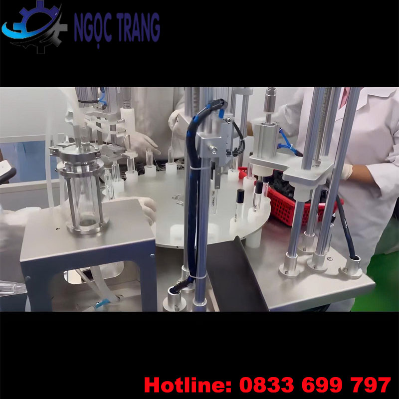 Máy chiết rót tinh dầu