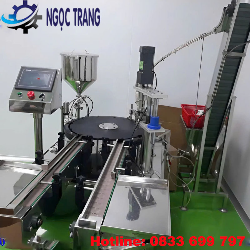 Máy chiết rót tinh dầu